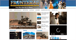 Desktop Screenshot of fronterasmagazine.com